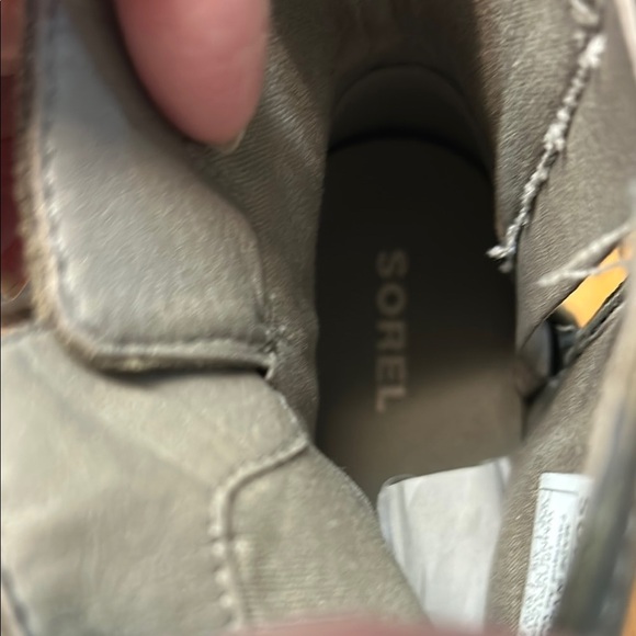 Sorel Gray Ankle Boots with Chelsea Style - Picture 7 of 7